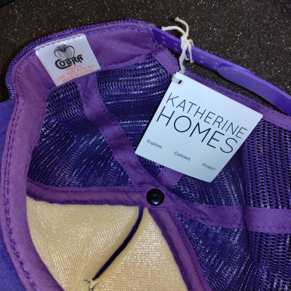 Katherine Holmes Trucker Hat Moab Utah Mountains Mesh Ball Cap + Free Stickers - Picture 3 of 11